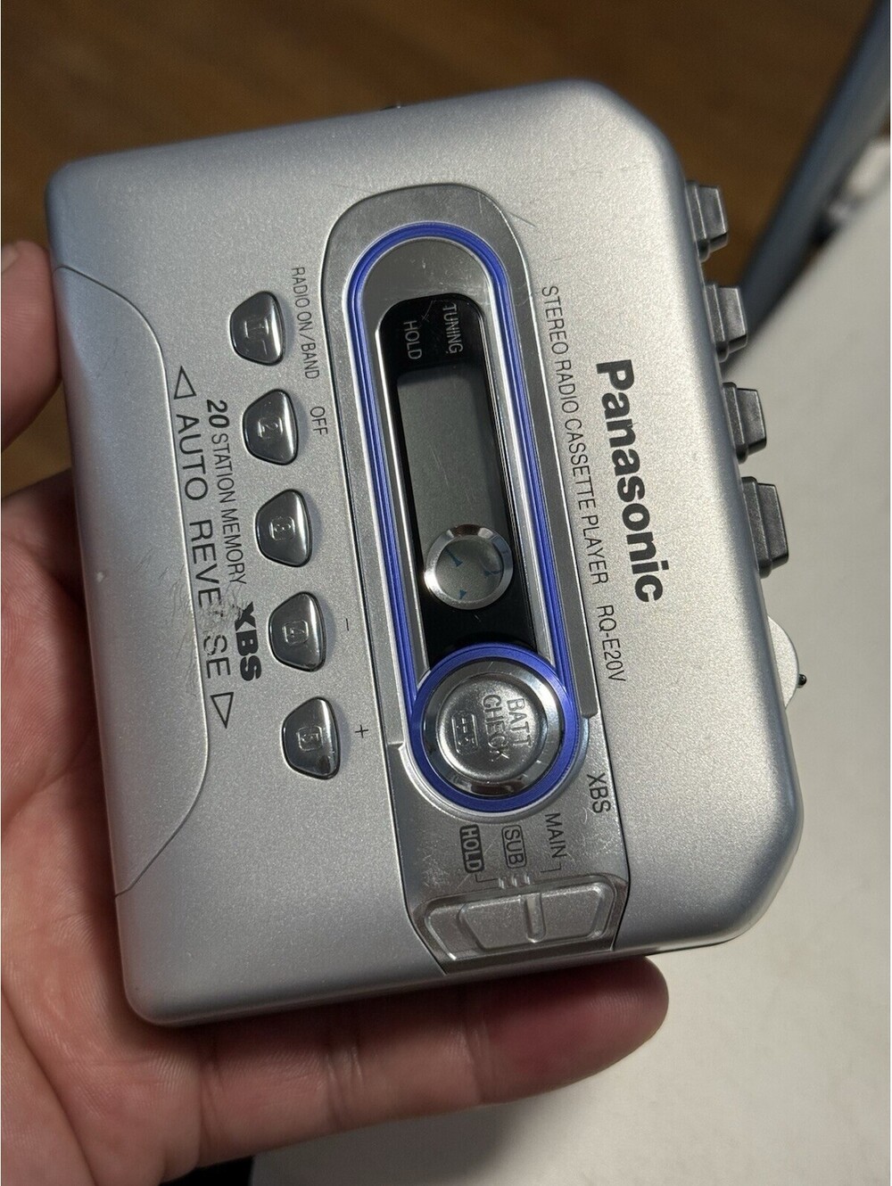Panasonic RQ-E20V Portable Cassette Player Stereo AM/FM Radio ( Read)
